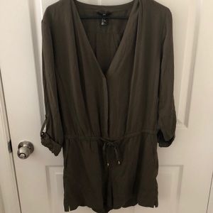 H&M Olive Green Jumpsuit